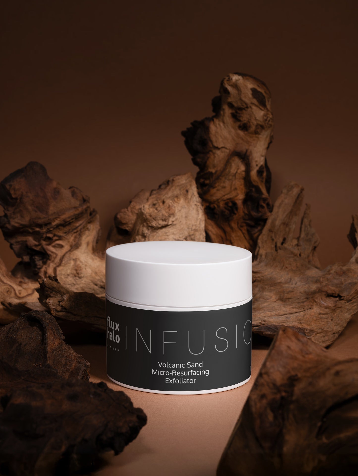 FLUX HALO - Volcanic Sand Micro-Resurfacing Exfoliator - Face & Body Polish