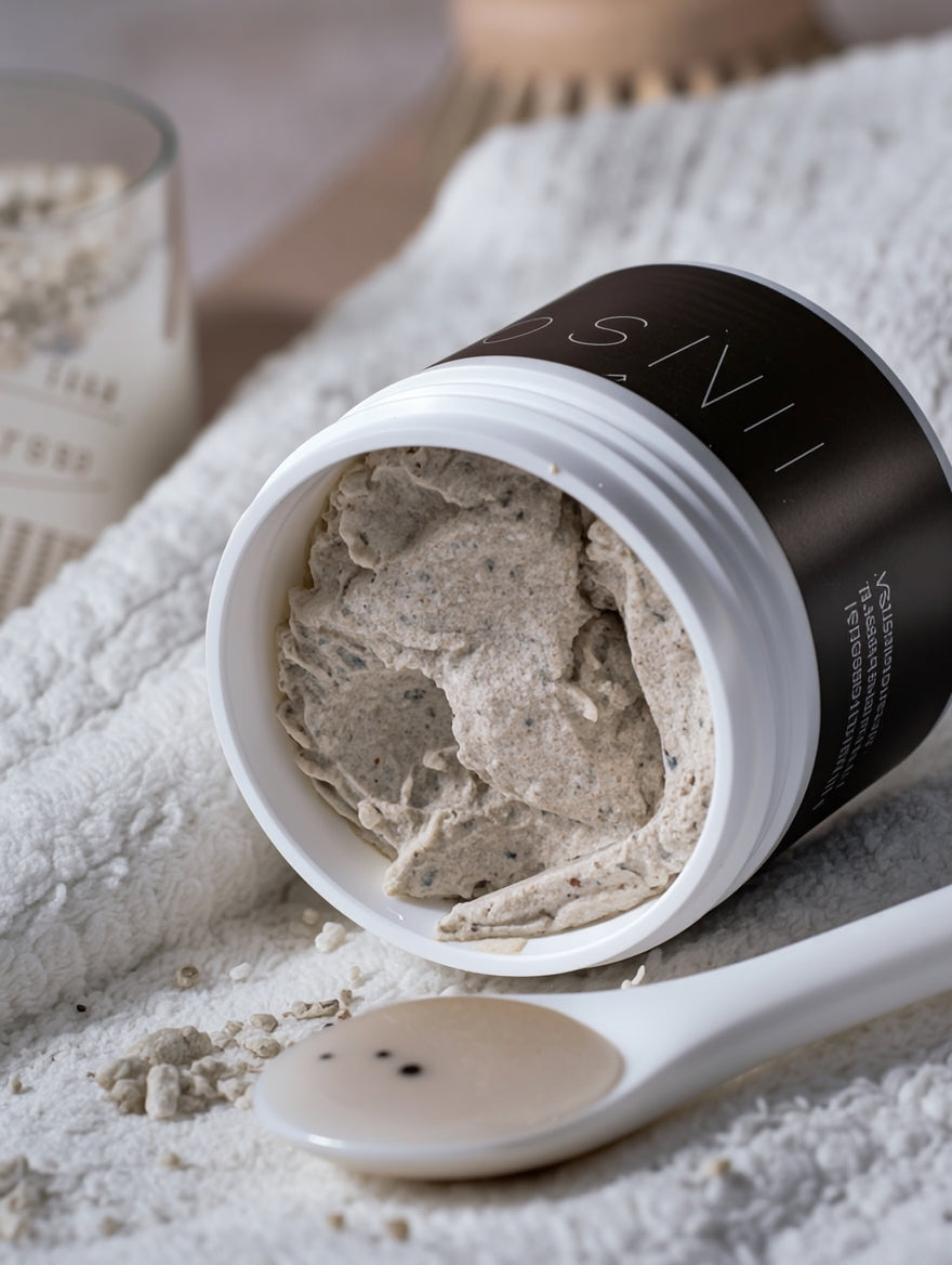 FLUX HALO - Volcanic Sand Micro-Resurfacing Exfoliator - Face & Body Polish