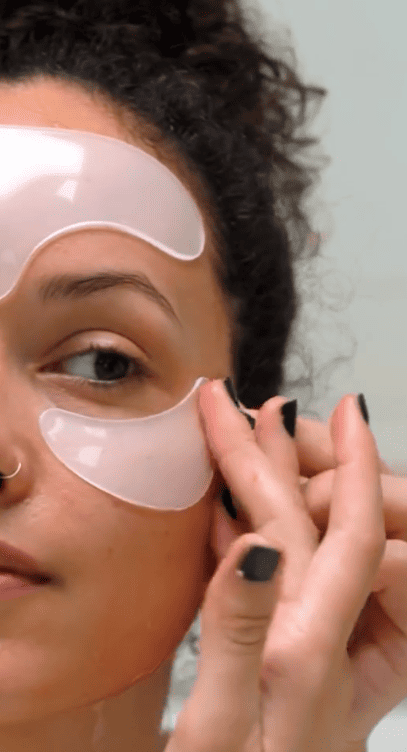 Flux Halo Under Eye Patches Smooth Crow's Feet Overnight. Reusable 20x.