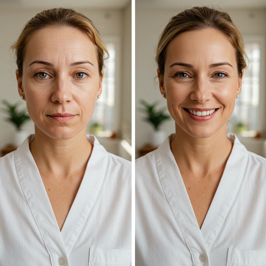 Angel Wing Patches Before and After