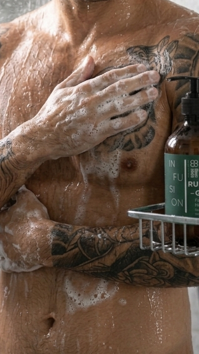 RUSH GROOM FOR man HAIR AND BODY