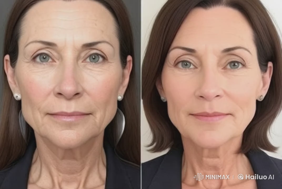 Before and After Eye Wrinkle Treatment with Flux Halo